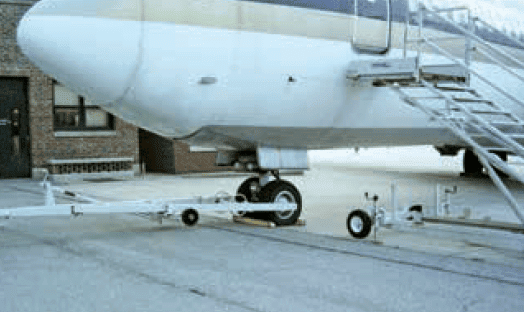 Example of a tow bar