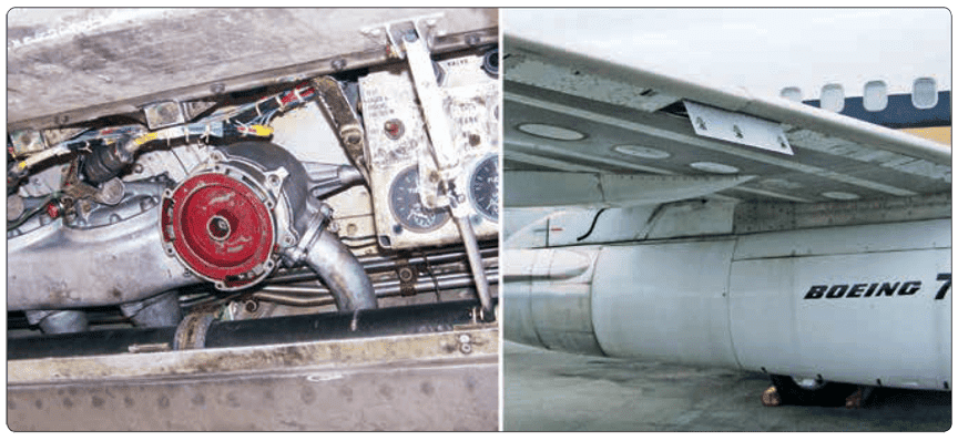 Single point refueling station of a large aircraft