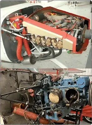 Various aircraft engine mount designs used to attach engines to the airframe