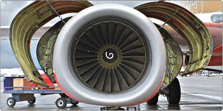 Engine cowling on a transport-category aircraft turbine engine nacelle