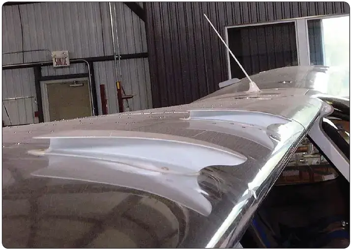 The Symphony SA-160 has two unique vortex generators on its wing