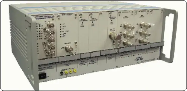 ADS-B test unit used to test and verify aircraft automatic dependent surveillance-broadcast system operation