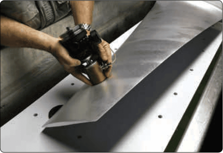 Ultrasonic inspection of a composite structure Nondestructive inspection and testing