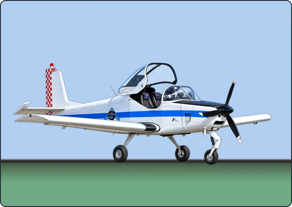Non-shock-absorbing landing gear struts transferring landing impact forces to the aircraft airframe