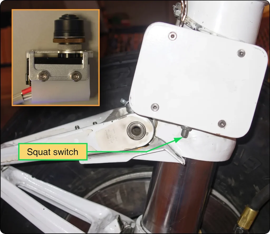 Typical aircraft landing gear squat switches used to detect weight-on-wheels status