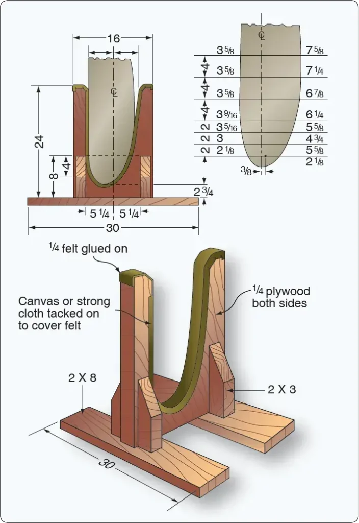 Aircraft repair jig used to securely hold and align structural components during repair