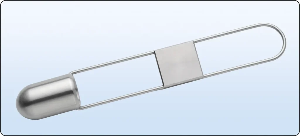 Zahn cup viscosity measuring cup used to measure paint viscosity during aircraft painting
