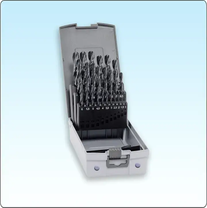 Twist drill bits used to drill holes in aircraft sheet metal during construction and repair
