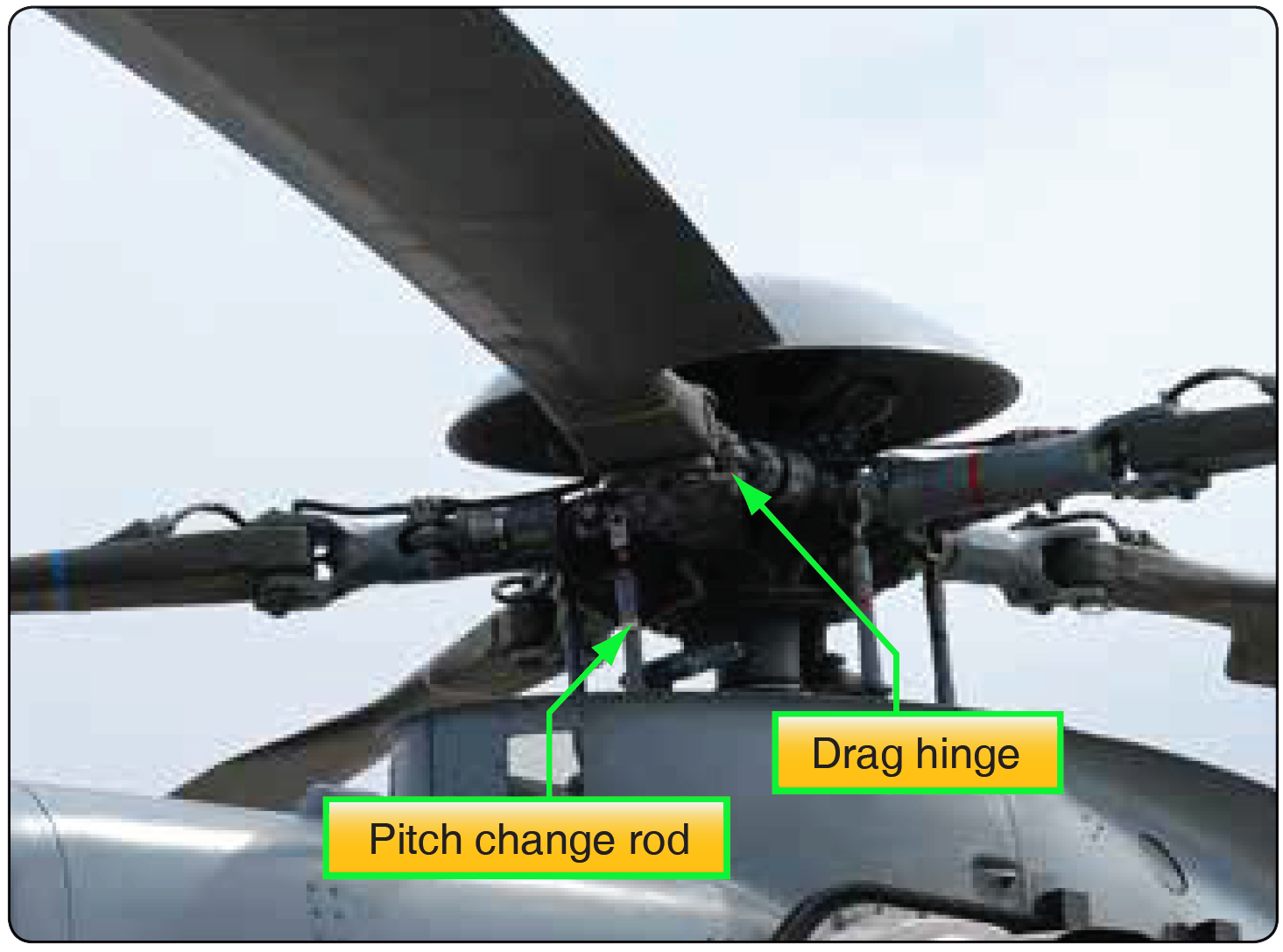 Eurocopter 725 main rotor head