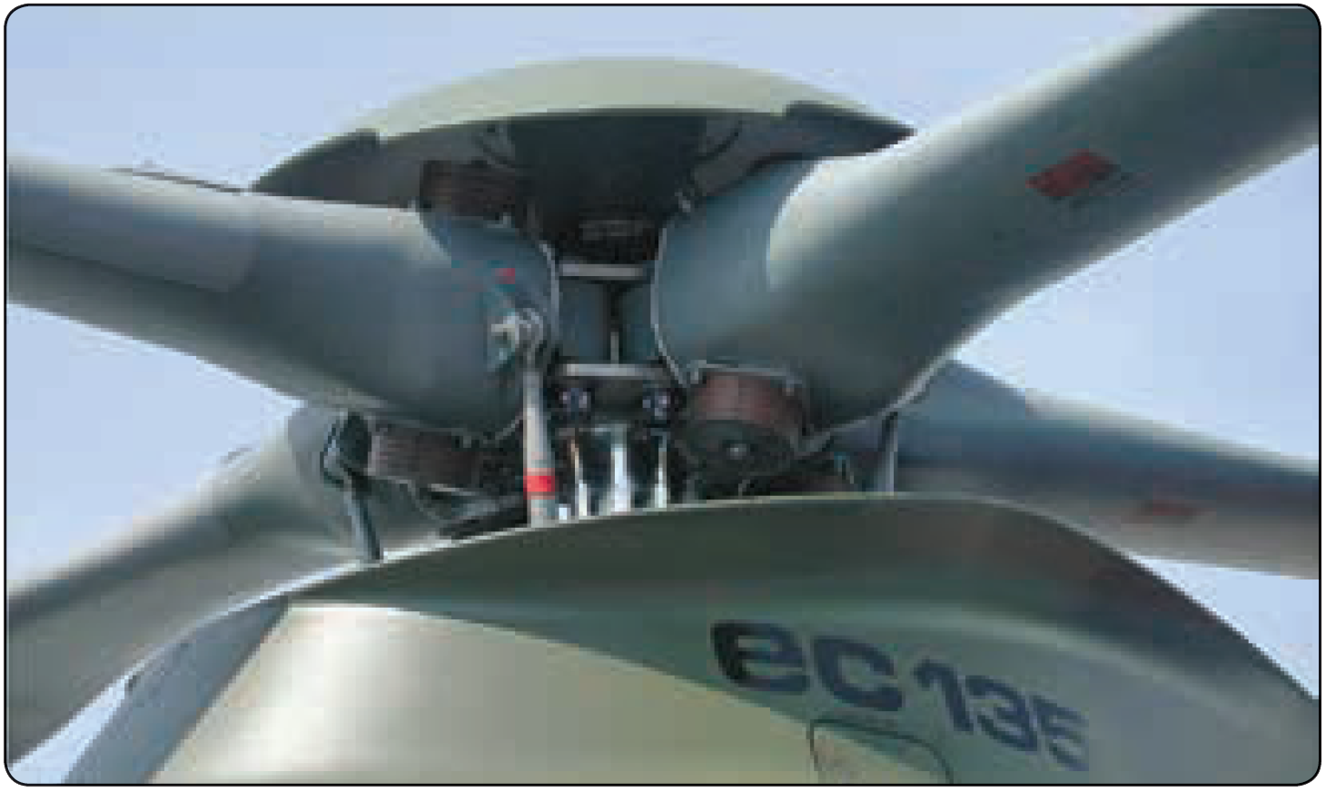 Eurocopter Model 135 rigid rotor system