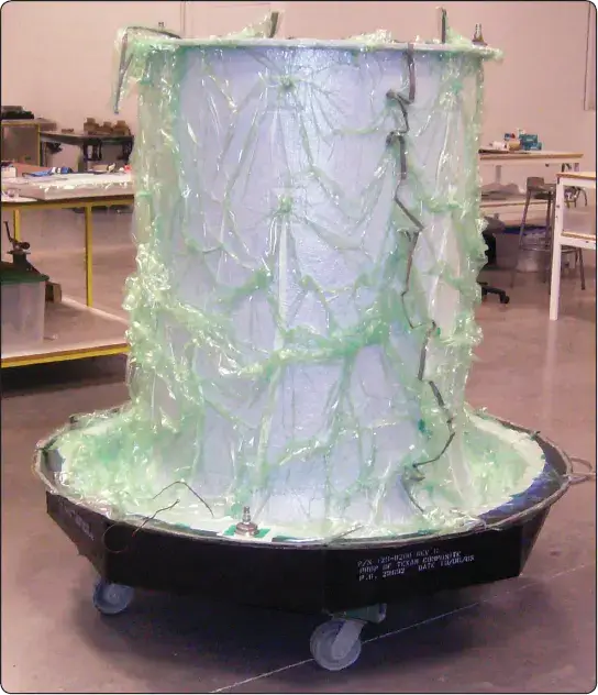 Vacuum bagging of a complex aircraft composite component during repair or fabrication