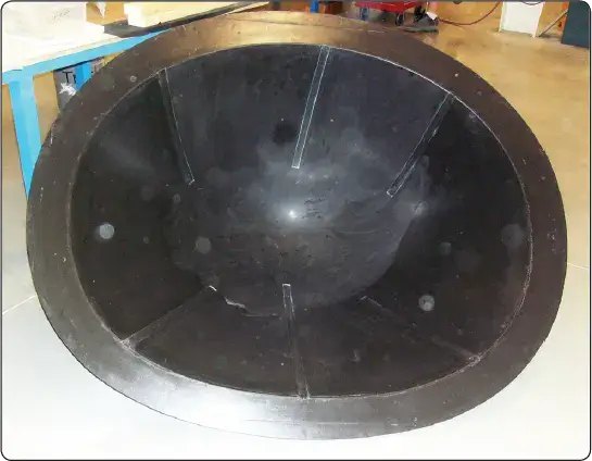 Radome repair tool used to support repair and restoration of an aircraft composite radome