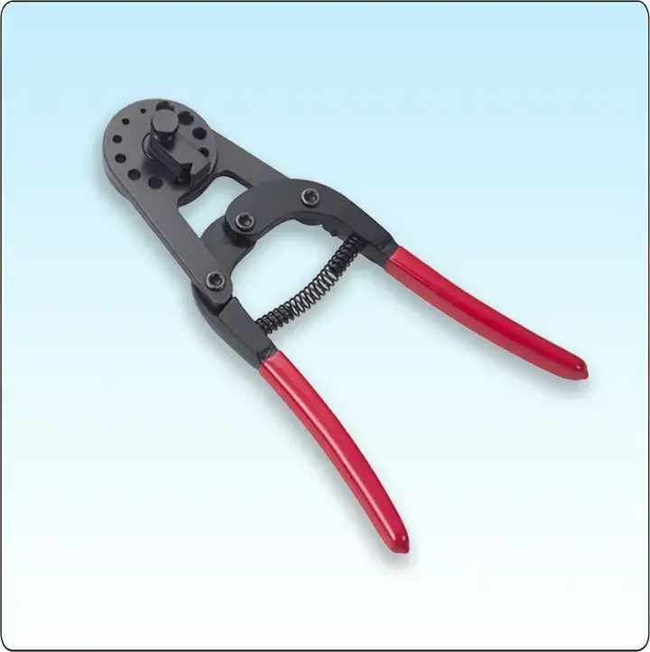 Rivet cutters used to cut solid shank rivets to the required length before installation