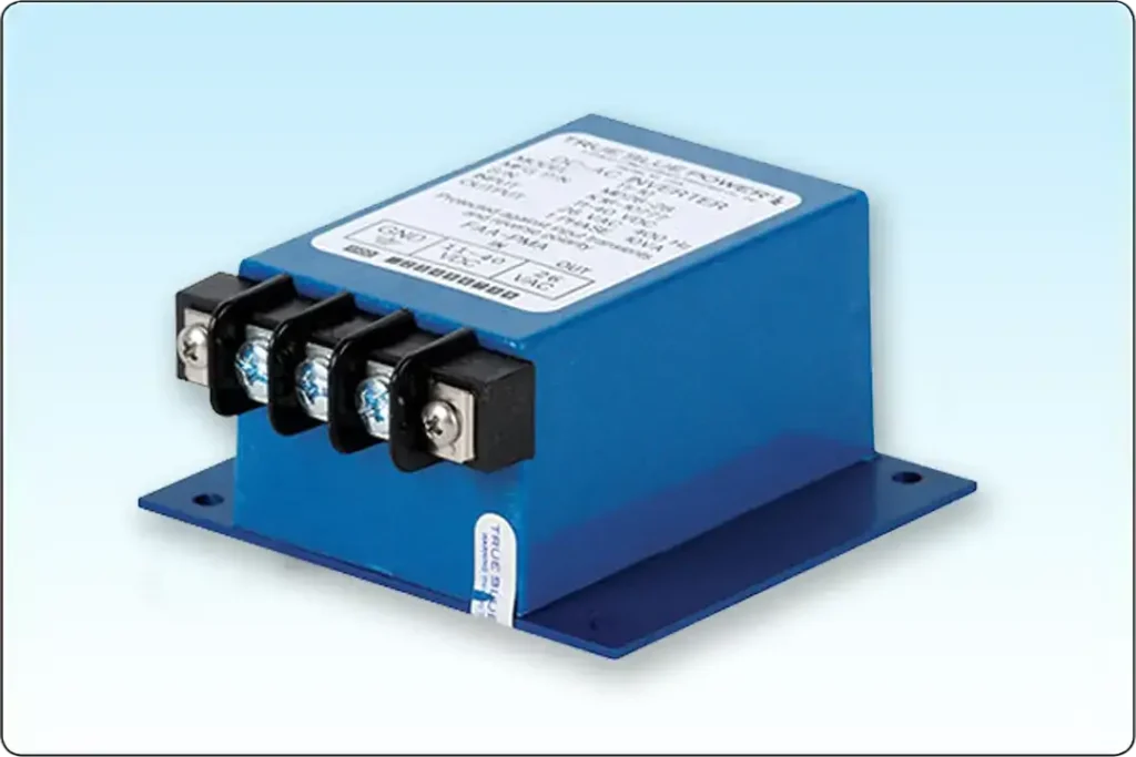 Aircraft electrical inverter used to convert DC power into AC power for aircraft electrical systems