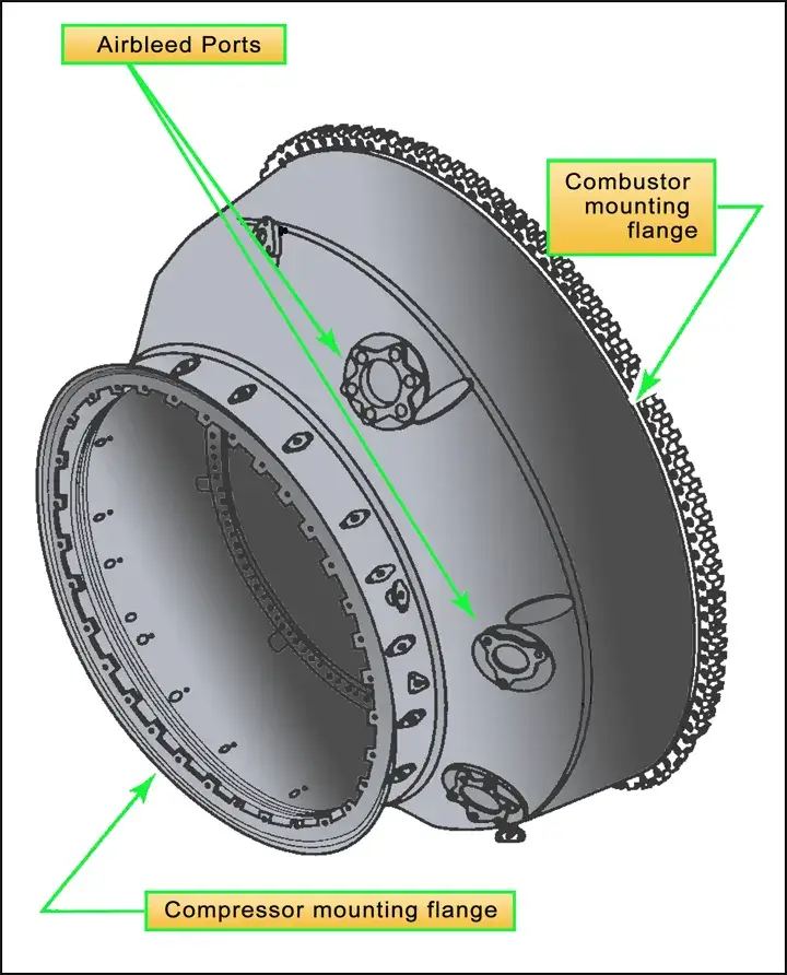 Turbine engine diffuser