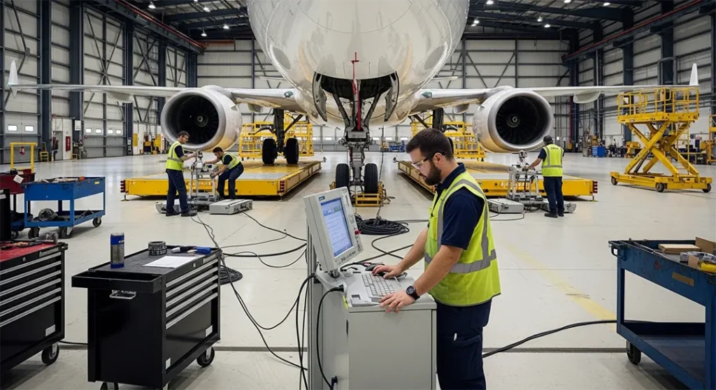 Aircraft weight balance