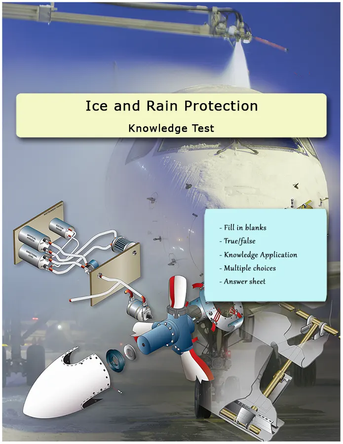 Ice & Rain Protection question paper for aircraft technician