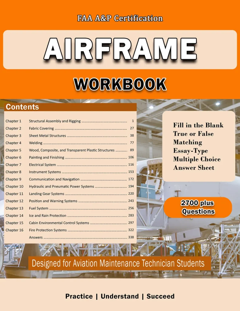 Airframe workbook for FAA A&P certification