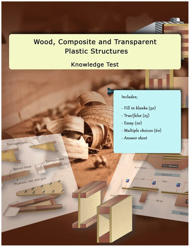 Wood. composite. and transparent plastic structures AMT question paper