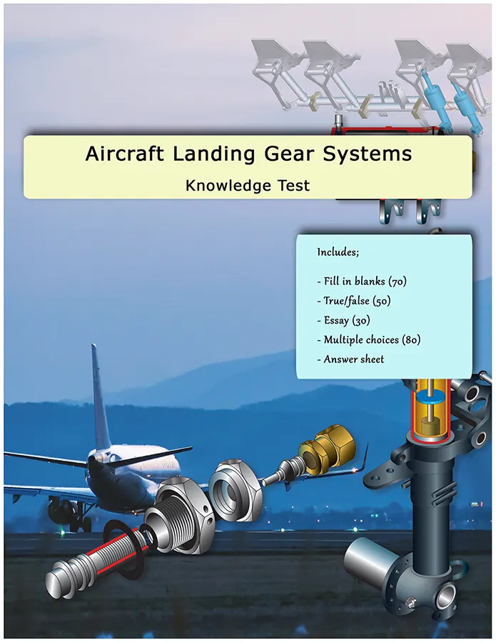 Aircraft landing gear question paper for AMT certification