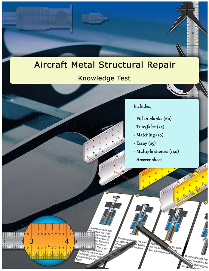 Aircraft metal structural repair question paper for AMT exam