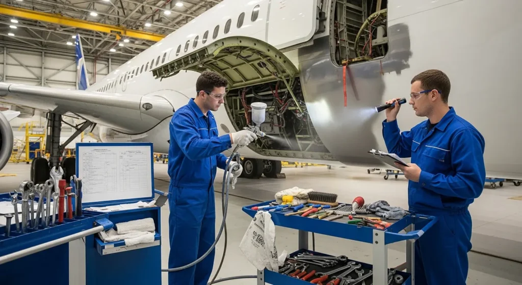Aircraft cleaning and corrosion control