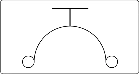 Circuit schematic symbol for a circuit breaker, a resettable protective device that interrupts current during an overload or fault