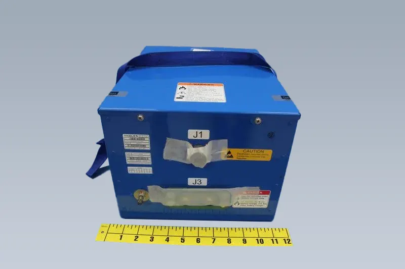Lithium-ion battery assembly used in the Boeing 787 aircraft electrical power system