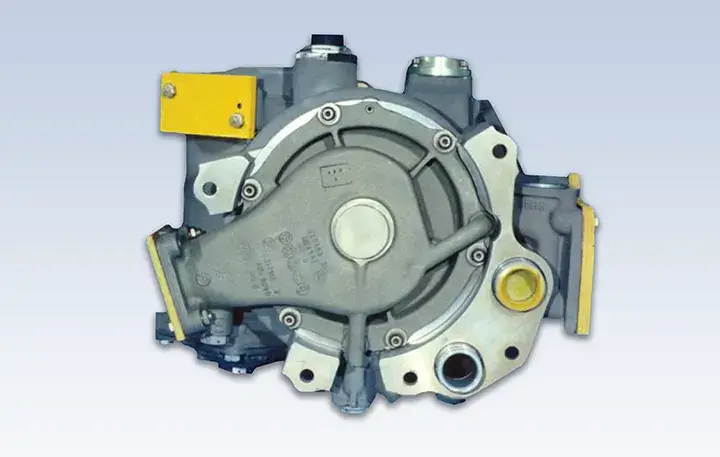 Gas turbine engine fuel pump used to supply pressurized fuel to the engine fuel control system