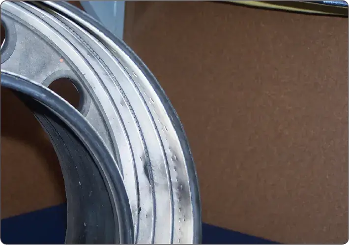 Annular combustion chamber liner showing the continuous ring-shaped combustion space used in a gas turbine engine